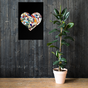 Mosaic Love - Giclée Quality Poster