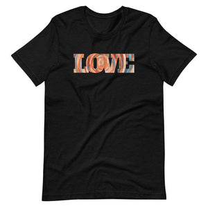LOVE (Waves of Calm) - Unisex Lightweight T-Shirt