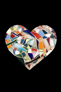 Mosaic Love - Giclée Quality Poster