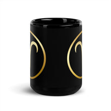 Load image into Gallery viewer, ARIES Black Glossy Zodiac Mug