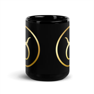 TAURUS Black Glossy Mug