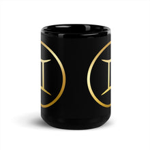 Load image into Gallery viewer, GEMINI Black Glossy Mug