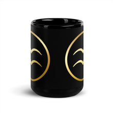 Load image into Gallery viewer, AQUARIUS Black Glossy Mug