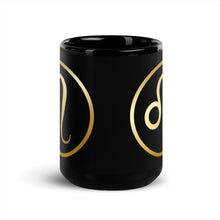 Load image into Gallery viewer, LEO Black Glossy Mug